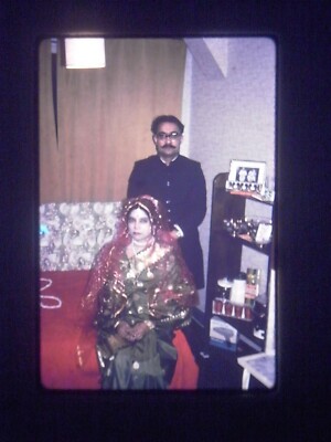 12 verschiedene Dia 1967 Finnland ? Indianerfamilie 