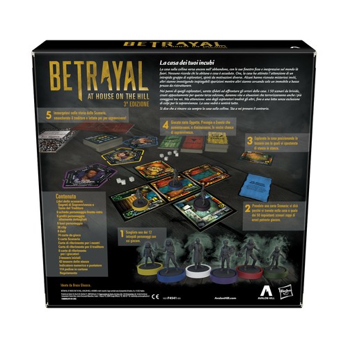 BETRAYAL: At House On the Hill 3a EDIZIONE- Edizione Italiana – Gioco da Tavolo - Foto 4 di 4