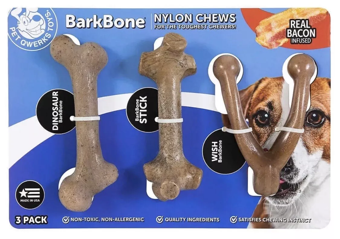 Bark bone 2025 chew toy