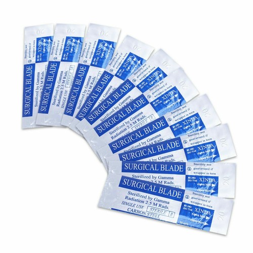 10x Surgical Scalpel Blades for Carbon Steel Scalpel Handle #3 or #4 Art & Craft - Picture 25 of 44
