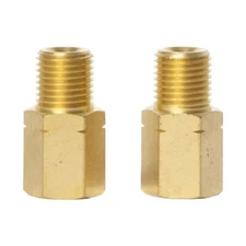 Martins Industries MW-A1 Adaptor 1/4″ BSP Male to NPT Female, 2-Pack