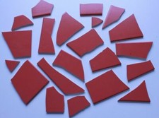 1 kg frostsicherer Fliesenbruch Mosaik versch. Farben - rot, blau, gelb, grün