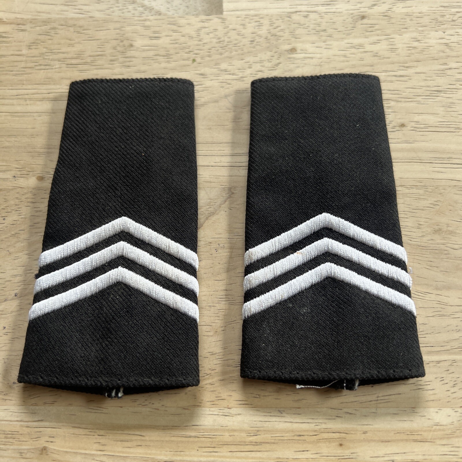 Military Insignia Army Rotc Jrotc Shoulder Rank Set Of 2 Sergeant