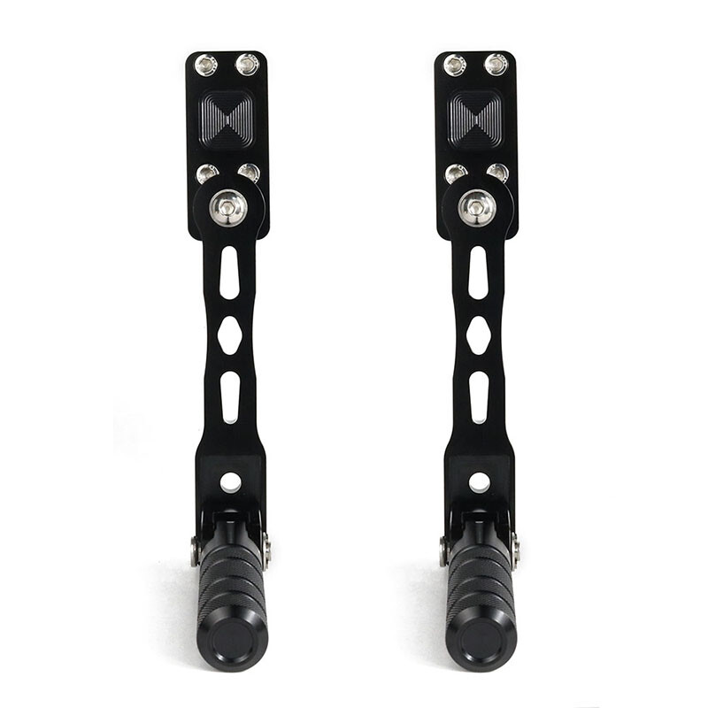 ハピエバ、ウィンパケ 22mm-28.8mm Adjustable Highway Peg Fit For Kawasaki VERSYS