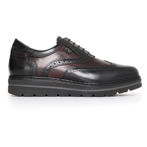 SCARPE INGLESE CASUAL DONNA NERO GIARDINI ORIGINAL A719370D PELLE A/I 2017/18 SCARPE INGLESE CASUAL DONNA NERO GIARDINI ORIGINAL A719370D PELLE A/I 2017/18