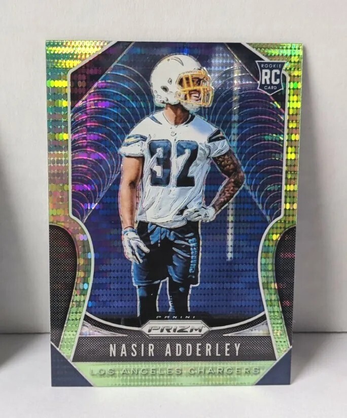 Nasir Adderley Panini Prizm #382 Green