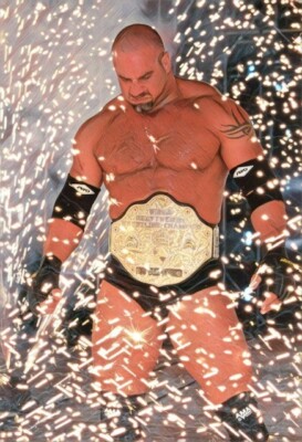 Classic Sports Prints - WWF WWE - Goldberg WCW -READY2Hang-Canvas