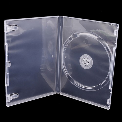Empty CD Case PP Plastic Milky Transparent CD Case CD Case Capacity 1 Discs _t - Picture 4 of 6