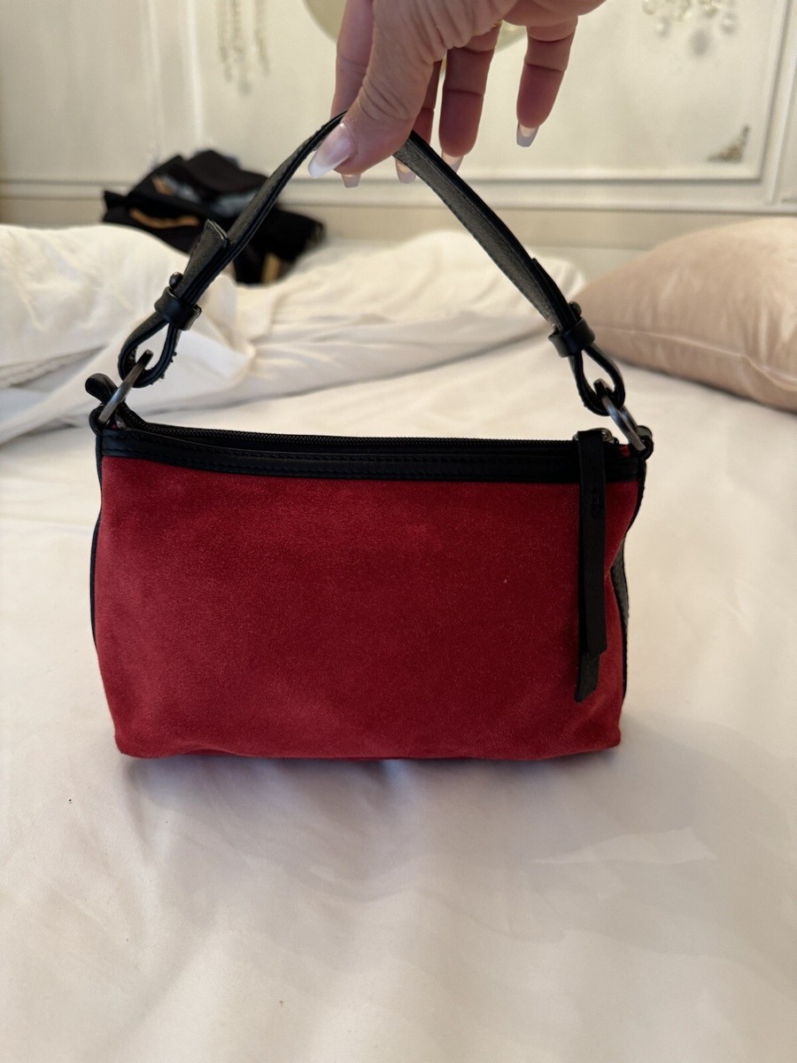 BICCHI FERNZE small suede Red genuine leather purse Bag | eBay BICCHI FERNZE small suede Red genuine leather purse Bag | eBay