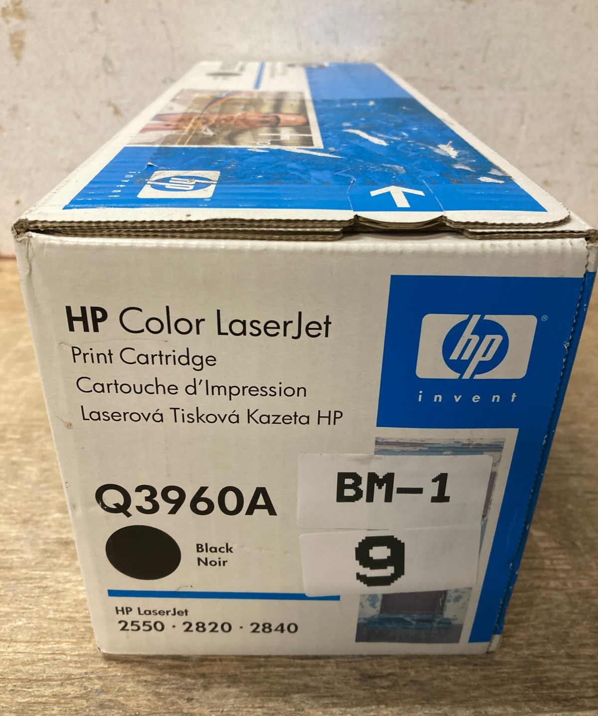 Genuine HP Q3960A Black Toner Cartridge Laserjet 2550 2820 2840
