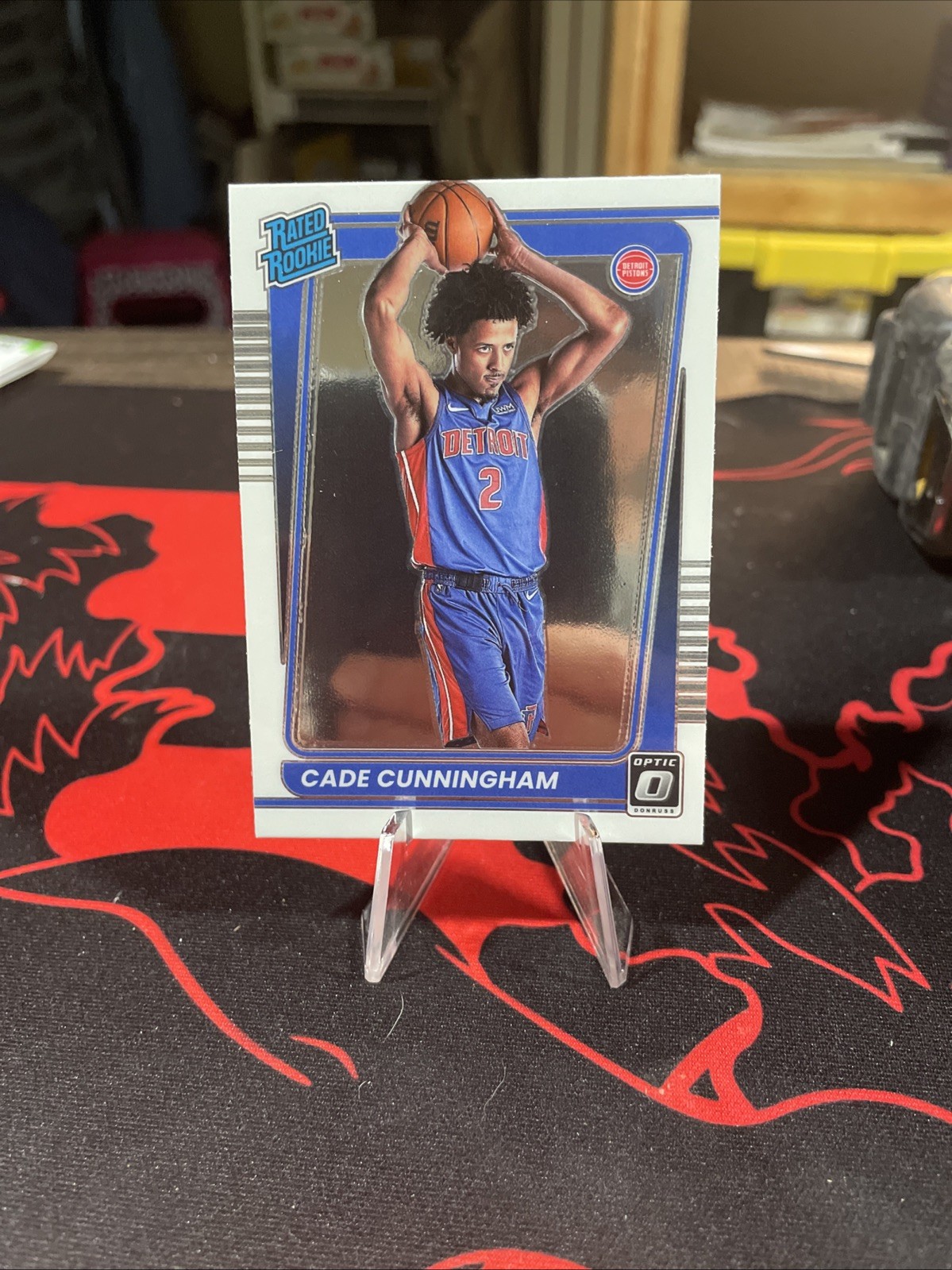 2021-22 Panini Donruss Optic - Rated Rookie Cade Cunningham #161 Holo Prizm (RC)