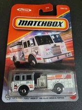 2025 MATCHBOX 104/125 PIERCE ARROW XT FIRE ENGINE White New NEAR MINT