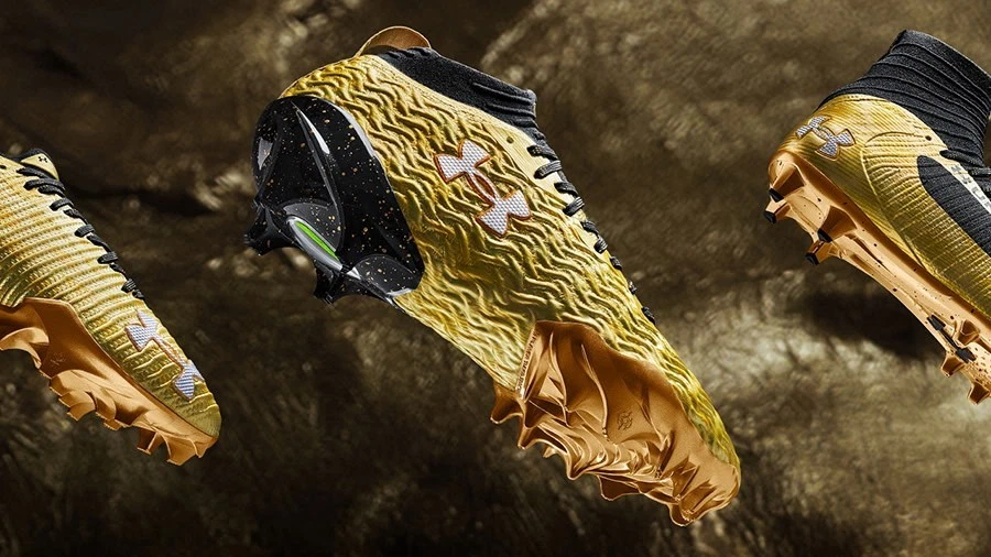 Under armour 13 US Gold Football Shoes & Cleats for Men for sale
