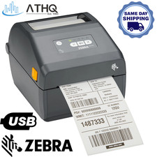 Zebra ZD421 Direct Thermal Shipping Label Barcode Printer 203 dpi USB NEW