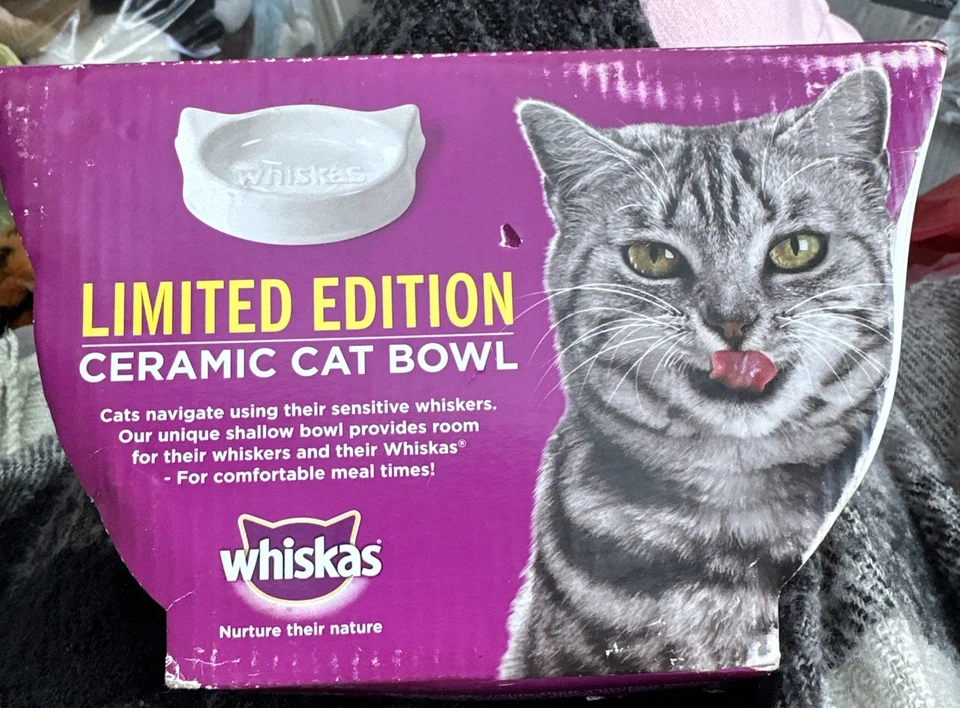 Whiskas Limited Edition Keramik Katzennapf Neu Originalverpackt
