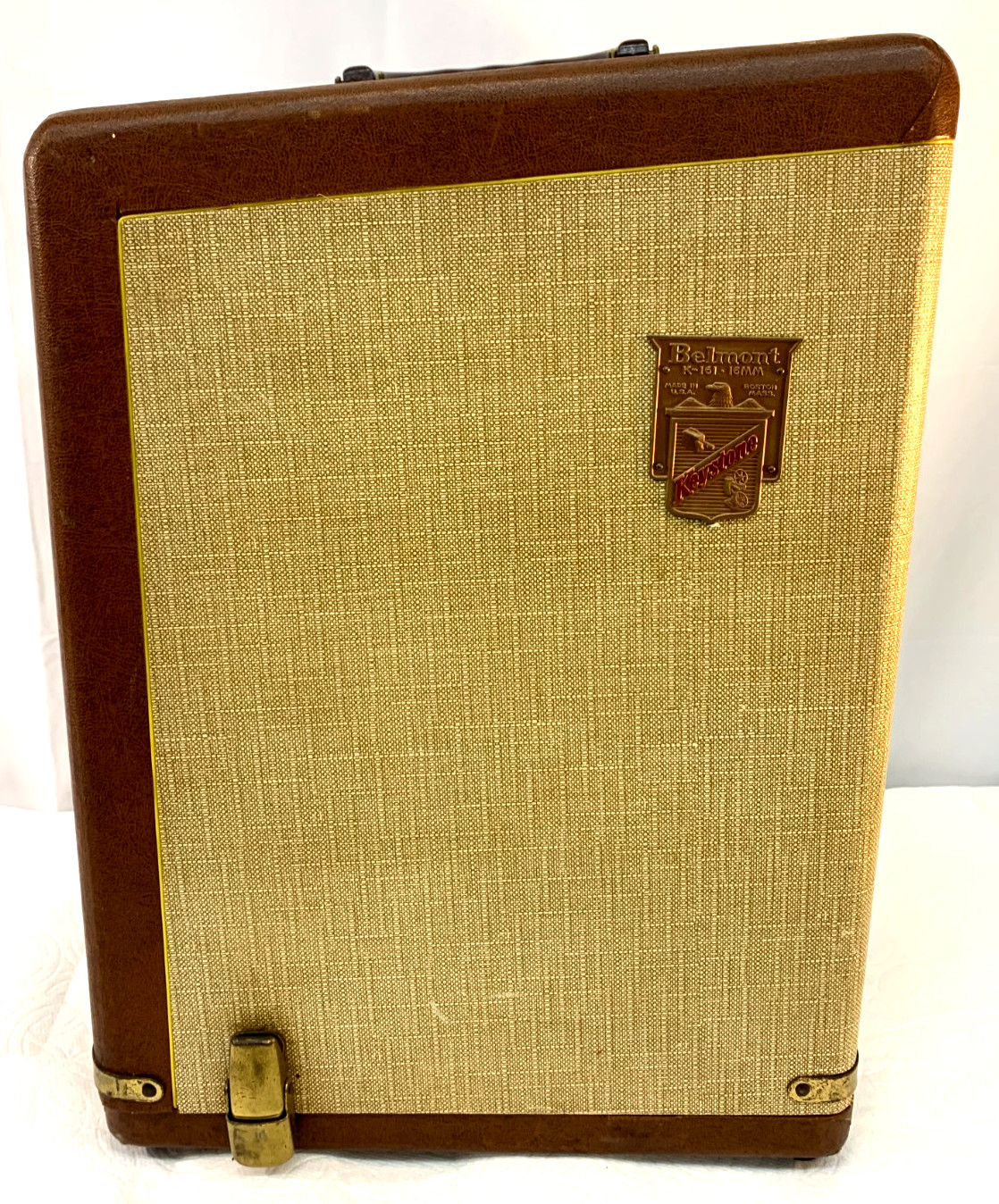 Vintage KEYSTONE Belmont K161 ~ 16mm Movie Film Projector w/Case Parts or Repair