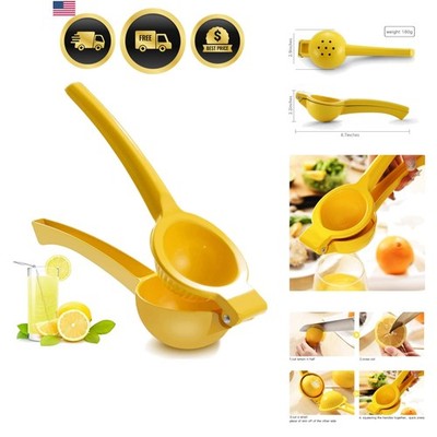 Manual Juicer Citrus Lemon Squeezer, Fruit Juicer Lime Press Metal, Professio...