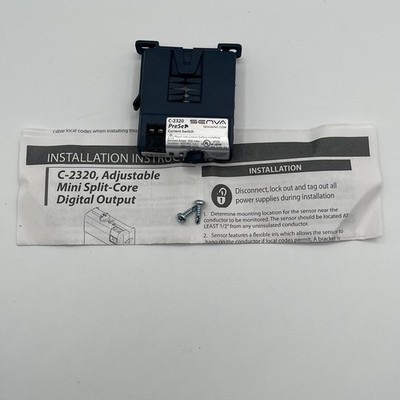 Senva C-2320 PreSet Adjustable Mini Split-Core Current Switch Digital Output