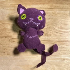 Monster High Friends Clawdeen Wolf Ragdoll And Plush Pet Cat Cresent Stuffy