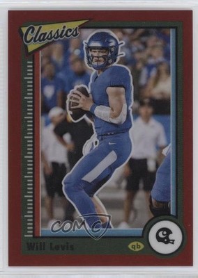 2023 Panini Chronicles Draft Picks Red 120/149 Will Levis #3 Rookie RC 12po