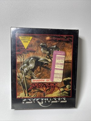Shadow Of The Beast Pygnosis -- Atari ST, 1989 -- New Sealed