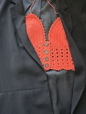 Bikini Top Women's Size 36 Crochet