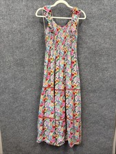 Lost + Wander Maxi Dress Women’s Multicolor Multilayer Cottage Core 51” Long