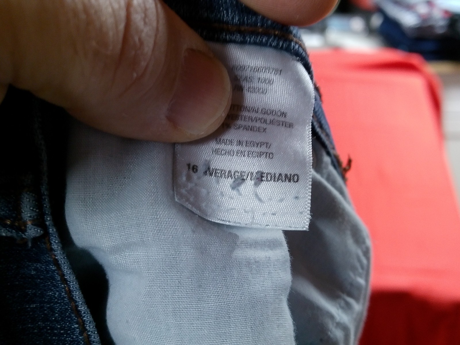 basic editions womens jeans size 16 average - image 3