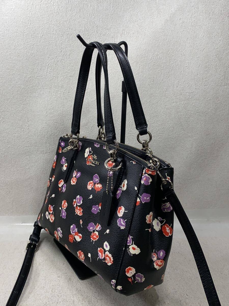 COACH Handbag Black All-Over Print thumbnail 2