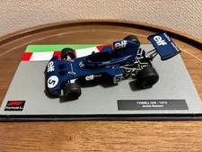 DeAGOSTINI 1/43 Tyrrell 006 Jackie Stewart 1973 F1 Model Blue Excellent