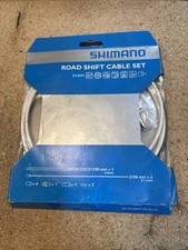 Shimano Road Shift Cable  Housing Set Bicycle Derailleur Cables  Casing White