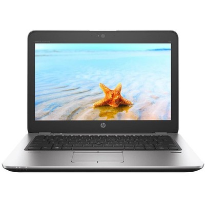 英語とロシア語のレイアウトを備えたHPグレーのラップトップ HP EliteBook 745 G3 - AMD PRO A8-8600B, AMD Radeon R6, 4 GB DDR3L