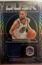 STEPHEN CURRY 2024 Dusk Memorabilia PANANI  02/93 Obsidian