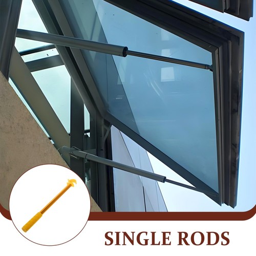 Sliding Window Pull Rod Curtain Shade Awning Blind Support Adjustment - Picture 7 of 12