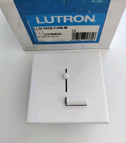 Lutron Lyneo LSSI-502B-FAW-M Schiebedimmschalter in weiß - Bild 3 von 3