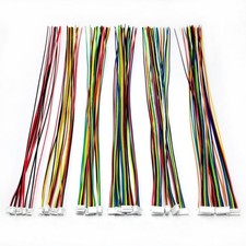 BOJOUL for 30 Pcs JST 1.25mm 2 3 4 5 6 7 Pin 28AWG Female Connector Plug...