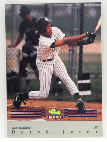 Derek Jeter #bc22 1992 Classic Best Blue Bonus card