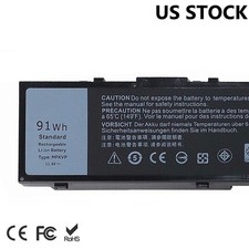 91Wh MFKVP Battery For Dell Precision 15 7510 7520 17 7710 7720 M7510 M7710 US