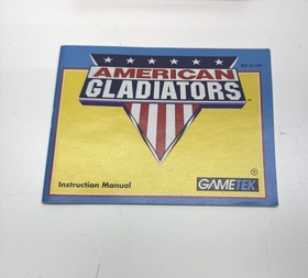 American Gladiators Nintendo NES GameTek Complete, CIB, USA