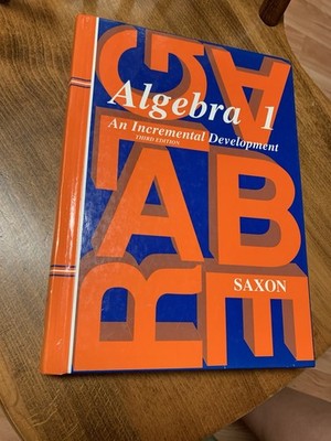 SAXON Math Algebra 1 Third Edition Homeschool Curriculum