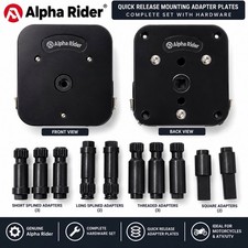 Alpha Rider Motorcycle Wheel Bearing Removal Puller Tool Kit 10 Adapters