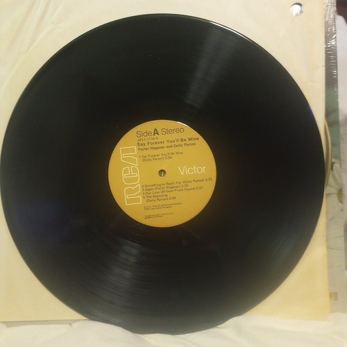 Porter Wagoner and Dolly Parton Say Forever You'll be Mine RCA Records Album LP - Picture 3 of 6
