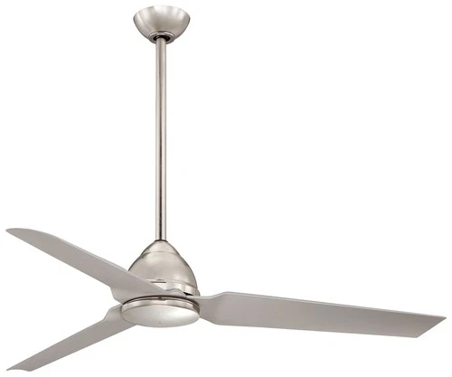 Minka Aire Java 54" Ceiling Fan - Polished Nickel 3-Blade Remote Control - Picture 1 of 1
