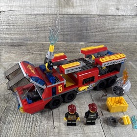 LEGO City: Airport Fire Truck 60061 100% Complete No Manual/Box Assembled