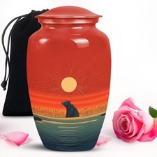 Polar Bear Urn Urns Women Human Ashes Adult 10 Inch Decorative Cremation Urn