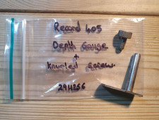 Vintage Record 405 Plane Depth Gauge Old Woodworking Hand Tools Carpentry Tool