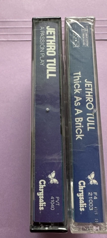 Jethro Tull - Passion Play & Thick As A Brick (2 Cassettes)  ✨New Sealed✨ - Image 3 of 3