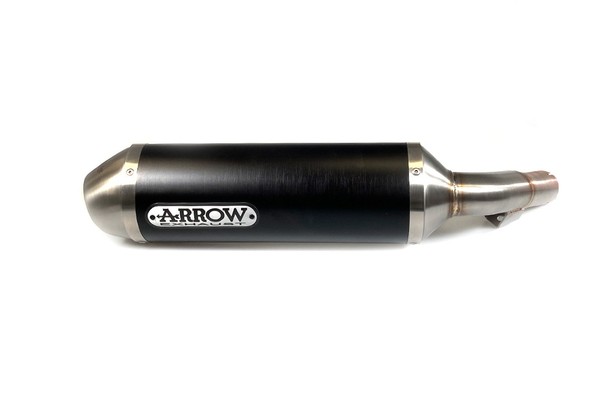 Arrow Auspuff Race Tech FüR Honda VFR800F 2014-16 Aus Aluminium, Schwarz-image