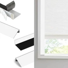 PVC Light Blocking Strips for Window Shades and Blinds-Blocks Light Along The...