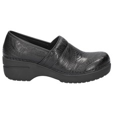 Easy Works by Easy Street Origin Slip Resistant Soft Toe Work Womens Black Work